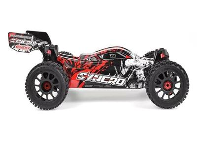 Team Corally Syncro Brushless 2WD RTR - Rood (voor 3S/4S lipo's)