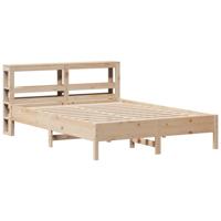 Bedframe zonder matras massief grenenhout 160x200 cm - thumbnail