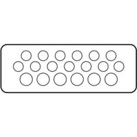 Eaton FL4-3 17236 Flensplaat Met uitsparingen (l x b x h) 23 x 329 x 116 mm Plastic Grijs 1 stuk(s) - thumbnail
