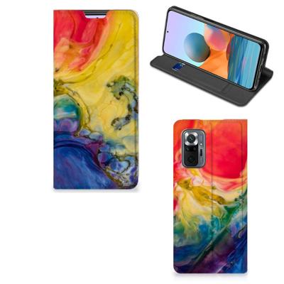 Bookcase Xiaomi Redmi Note 10 Pro Watercolor Dark Bookcase Xiaomi Redmi Note 10 Pro Watercolor Dark