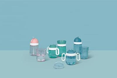 Mepal Antilekbeker Little Dutch Flowers and Butterflies Roze