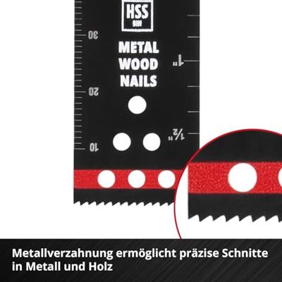 Einhell 708042 Tauchsägeblatt BIM Met, 22mm Multitool toebehorenset Bimetaal 22 mm 1 stuk(s) Einhell 708042 Tauchsägeblatt BIM Met, 22mm Multitool toebehorenset Bimetaal 22 mm 1 stuk(s)