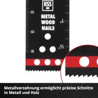 Einhell 708042 Tauchsägeblatt BIM Met, 22mm Bimetaal Multitool toebehorenset 22 mm 1 stuk(s) - thumbnail