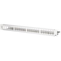 Metz Connect 130921-00-E 24 poorten Netwerkpatchpaneel 483 mm (19) Zonder connectoren 1 HE RVS Niet ingericht - thumbnail