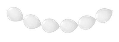 Folat BV Witte knoopballonnen, 8st. Folat BV Witte knoopballonnen, 8st.