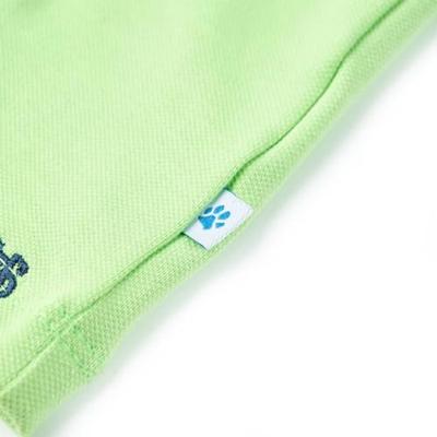 Kinderpoloshirt 128 neongroen Kinderpoloshirt 128 neongroen