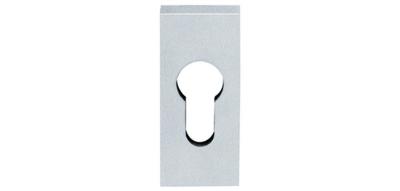 Veiligheidsrozet stuk rechthoek rvs mat PC 15 mm Veiligheidsrozet stuk rechthoek rvs mat PC 15 mm