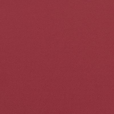 VidaXL Stoelkussens 2 st 40x40x7 cm oxford stof wijnrood