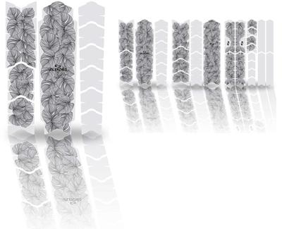 Unleazhed Unscratch - Frame protection film Monstera black matt