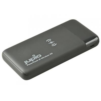 Jupio PowerVault III 10.000mAh powerbank en Wireless Qi oplader - Ondersteunt PD Jupio PowerVault III 10.000mAh powerbank en Wireless Qi oplader - Ondersteunt PD