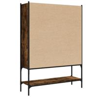 Boekenkast 102x30x141,5 cm bewerkt hout gerookt eikenkleurig - thumbnail