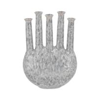Daan Kromhout Vaas inga jahra grijs 38 cm | 2 stuks - thumbnail