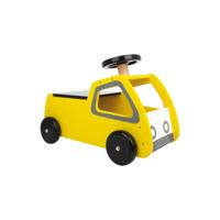 Loopfiets Tom" + stuur - Geel" - thumbnail