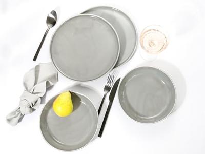 Creatable Serviesset Chef Collection (12-delig servies, Grijs) Creatable Serviesset Chef Collection (12-delig servies, Grijs)