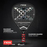 Padel Racket Nox AT10 Luxury Attack 18K Alum 2024 Agustin Tapia - thumbnail