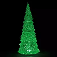 Lemax crystal lighted tree 3 color verlichte boom 2019 - thumbnail