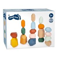 Small Foot - houten balans blokken safari, 18dlg. - thumbnail