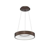 Lyora HanglampRando Thin koffie bruin Ø 38cm - 9453433 - thumbnail