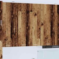 Hangkast met plank Riga Oud Hout 60 x 31 x 100 cm Bewerkt hout - thumbnail