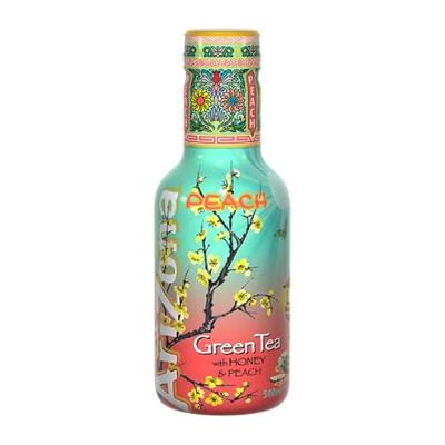 Arizona green tea peach pet (6x 50cl)