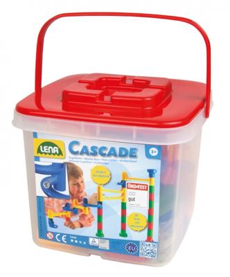 Tactic Lena cascade knikkerbaan 29 delig in koffer Tactic Lena cascade knikkerbaan 29 delig in koffer