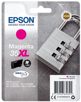 Epson Inktcartridge 35XL Origineel Magenta C 13 T 35934010