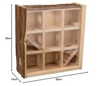 Speelgoed voor Knaagdieren Trixie Hout 30 × 30 × 10 CM - thumbnail