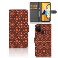 Samsung Galaxy M21 | M30s | Telefoon Hoesje | Batik Brown - thumbnail