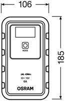 Osram Automotive OEBCS906 Druppellader 6 V, 12 V 2 A, 6 A 2 A, 6 A - thumbnail