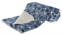 TRIXIE DEKEN TAMMY BLAUW / BEIGE 150X100X2 CM - thumbnail