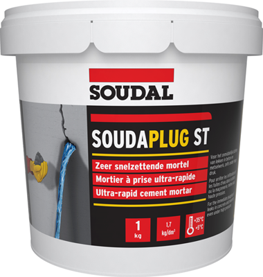 Soudal soudaplug st dfe | 5 kg - 126045 Soudal soudaplug st dfe | 5 kg - 126045