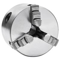 VidaXL Klauwplaat met 3 bekken zelfcentrerend 80 mm staal - thumbnail