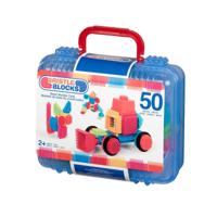 Bristle Blocks koffer met 50 stuks - thumbnail