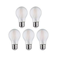 Paulmann 29090 LED-lamp Energielabel E (A - G) E27 Peer 7 W Warmwit (Ø x h) 60 mm x 106 mm 5 stuk(s) - thumbnail
