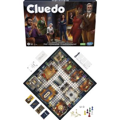 Hasbro Gaming Cluedo het klassieke misdaadspel Hasbro Gaming Cluedo het klassieke misdaadspel