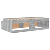 Opbergbedframe met opslag Grijs sonoma 80 x 200 cm Bewerkt hout - thumbnail