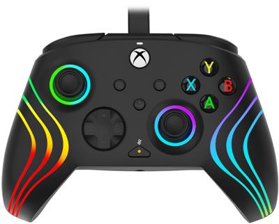 Gamepad - PDP - Afterglow Wave - Bedraad - Zwart - Aanpasbare LED-verlichting - thumbnail