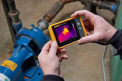 Fluke FLK-PTI120 9HZ 400C Warmtebeeldcamera -20 tot +400 °C 120 x 90 Pixel 9 Hz