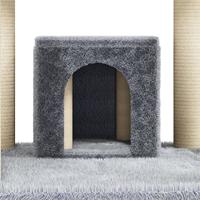 VidaXL Kattenmeubel met sisal krabpalen 171 cm lichtgrijs - thumbnail