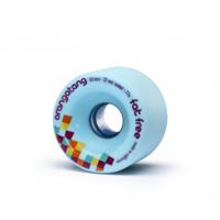 Fat Free Blue 65mm 77A - Longboard Wielen - thumbnail
