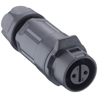 Lutronic 2340 05 T06CB A Ronde connector Bus, recht 1 stuk(s)