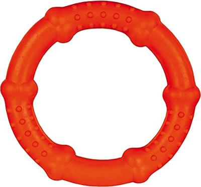 TRIXIE RING DRIJVEND NATUURRUBBER ASSORTI 16X16 CM 3 ST