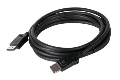 club3D DisplayPort Aansluitkabel DisplayPort-stekker, DisplayPort-stekker 3.00 m Zwart CAC-1064 DisplayPort-kabel