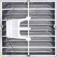 Wallair Ventilatierooster RVS Geschikt voor buisdiameter: 12.5 cm - thumbnail