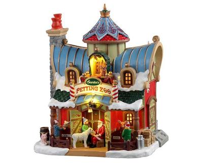 Santa s petting zoo b/o (4.5v) - Lemax