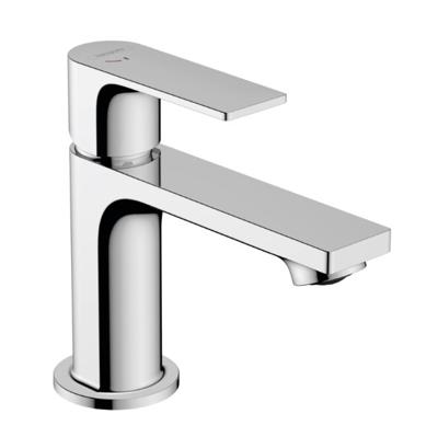 Wastafelmengkraan HansGrohe Rebris E Eengreeps 80 CoolStart Met Trekwaste Chroom Wastafelmengkraan HansGrohe Rebris E Eengreeps 80 CoolStart Met Trekwaste Chroom