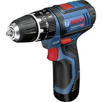 Bosch Professional GSB 12V-15 Accu-klopboor/schroefmachine 2 snelheden Incl. 2 accus - thumbnail
