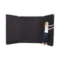 Manfrotto LL LB7621 Panoramic Background 400cm black - thumbnail