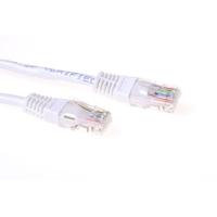 ACT Witte 1,5 meter U/UTP CAT6A patchkabels met RJ45 connectoren - thumbnail