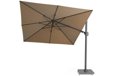 Platinum | Zweefparasol Challenger T² 300 x 300 cm | Taupe